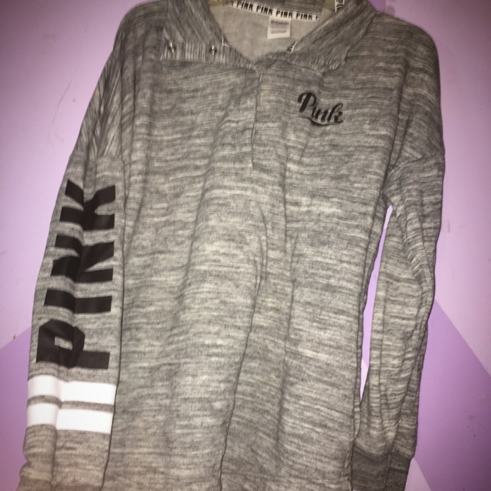 Pink pull over